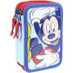 Disney Giotto Mickey Mouse Triple Pencil Case