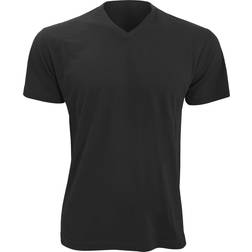 Sol's Mens Victory V Neck Short Sleeve T-shirt - Deep Black