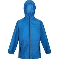 Regatta Kid's Pack It III Waterproof Packaway Jacket - Imperial Blue