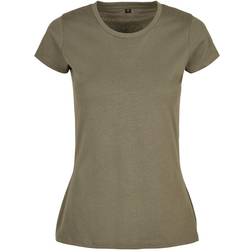 Build Your Brand Women's Basic T-shirt - Olive