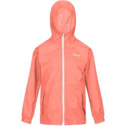 Regatta Kid's Pack It III Waterproof Packaway Jacket - Fusion Coral