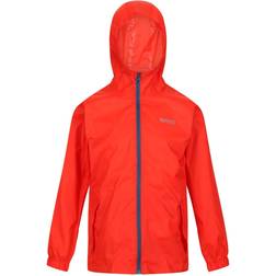 Regatta Kid's Pack It III Waterproof Packaway Jacket - Fiery Red