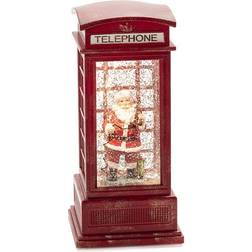Konstsmide Phone Booth with Santa