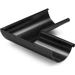 Plannja Black Gutter (350102100 01)