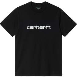 Carhartt Script Short Sleeve T-shirt Men - Black/White