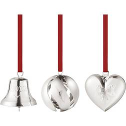 Georg Jensen Julesæt 2022 Christmas Tree Ornament 5.4cm 3pcs