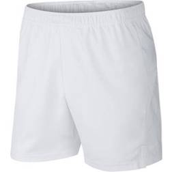 Nike Men's DriFit Court Dry 7" Tennis Shorts - White