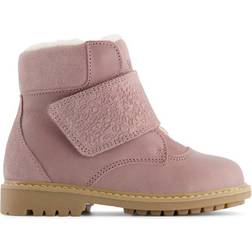 Wheat Sigge Print Velcro Boot - Rose