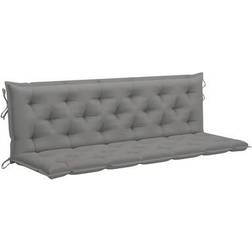 vidaXL Hammock Coussin de chaise Gris (180x50cm)