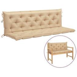 vidaXL Hammock Coussin de chaise Beige (180x50cm)