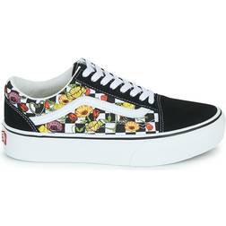 Vans Old Skool Platform - Poppy Checkerboard Black/Multi