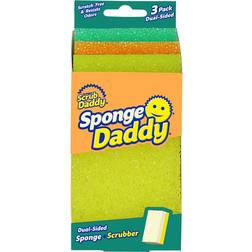 Scrub Daddy Sponge Daddy Heavy Duty Scrubber Sponge 3-pack