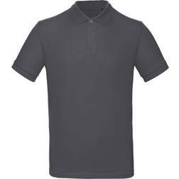 B&C Collection Men Inspire Polo - Dark Grey