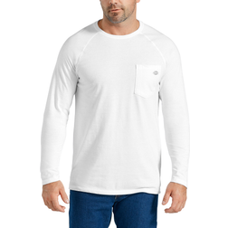 Dickies Cooling Long Sleeve T-shirt M - White