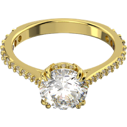 Swarovski Constella Cocktail Ring - Gold/Transparent