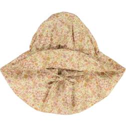 Wheat Baby Girl Sun Hat - Moonlight Flowers