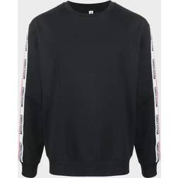 Love Moschino Taped Sleeve Sweatshirt - Black