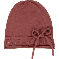 Wheat Marisa Knitted Beanie - Rose Brown