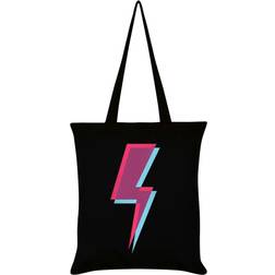 Grindstore Lightning Bolt Tote Bag - Black