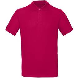 B&C Collection Men Inspire Polo - Raspberry Sorbet