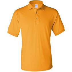 Gildan Dryblend Jersey Short Sleeve Polo Shirt - Gold