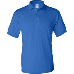 Gildan Dryblend Jersey Short Sleeve Polo Shirt - Royal