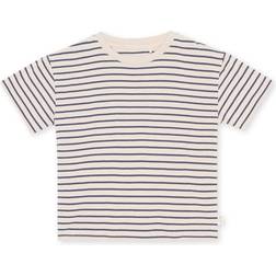 Konges Sløjd Lin Tee Gots - Indigo Stripe