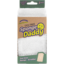 Scrub Daddy Dye Free Sponge Daddy 3-pack