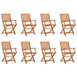 vidaXL 3087148 8-pack Garden Dining Chair