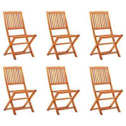 vidaXL 3087149 6-pack Garden Dining Chair