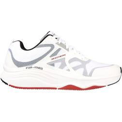 Skechers D'Lux Fitness M - White/Black/Red