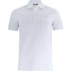 Clique Basic Polo Shirt Unisex - White