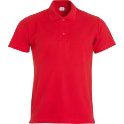 Clique Basic Polo Shirt M - Red