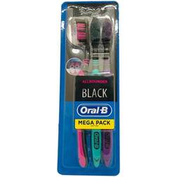 Oral-B All Round Clean Black Medium 3-pack