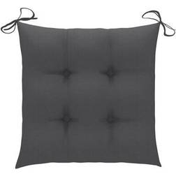 vidaXL 314898 Sitzkissen Grau (50x50cm)