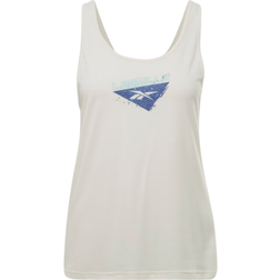 Reebok Les Mills Supremium Graphic Tank Top - Classic White