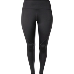 Reebok Women Workout Ready Pant Program High Rise Leggings Plus Size - Night Black