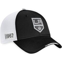 Fanatics Los Angeles Kings 2022 NHL Draft Authentic Pro On Stage Trucker Adjustable Hat Sr