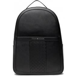 Tommy Hilfiger Repeat Flag Backpack - Black