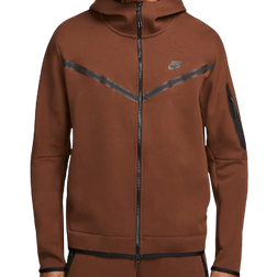 NIKE Sportswear Tech Fleece Full-Zip Hoodie Men - Cacao Wow/Black