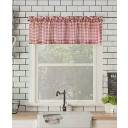 No. 918 Parkham Farmhouse Plaid Window Valance 137.16x35.56cm