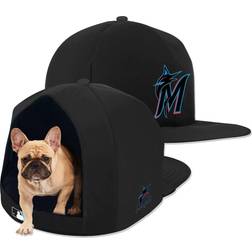 Nap Cap Miami Marlins Plush Dog Bed Medium