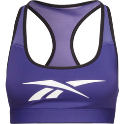 Reebok Lux Racer Vector Sports Bra - Bold Purple