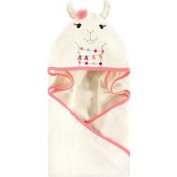 Little Treasures Animal Face Hooded Towel Llama