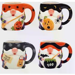 Certified International Halloween Gnomes Mug 53.2cl 4pcs