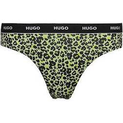 HUGO BOSS Thong Med Leopard Print - Kvinder