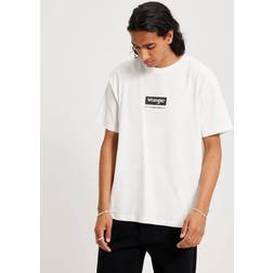 Wrangler Wr Logo Tee T-shirts & linnen Offwhite