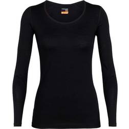 Icebreaker Longsleeve 200 Oasis - Schwarz