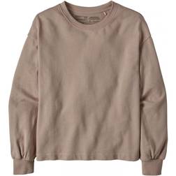 Patagonia Regenerative Organic Certified Cotton Essential Damen Sweatshirt - Beige