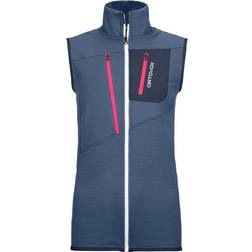 Ortovox Fleece Grid Vest - Rot